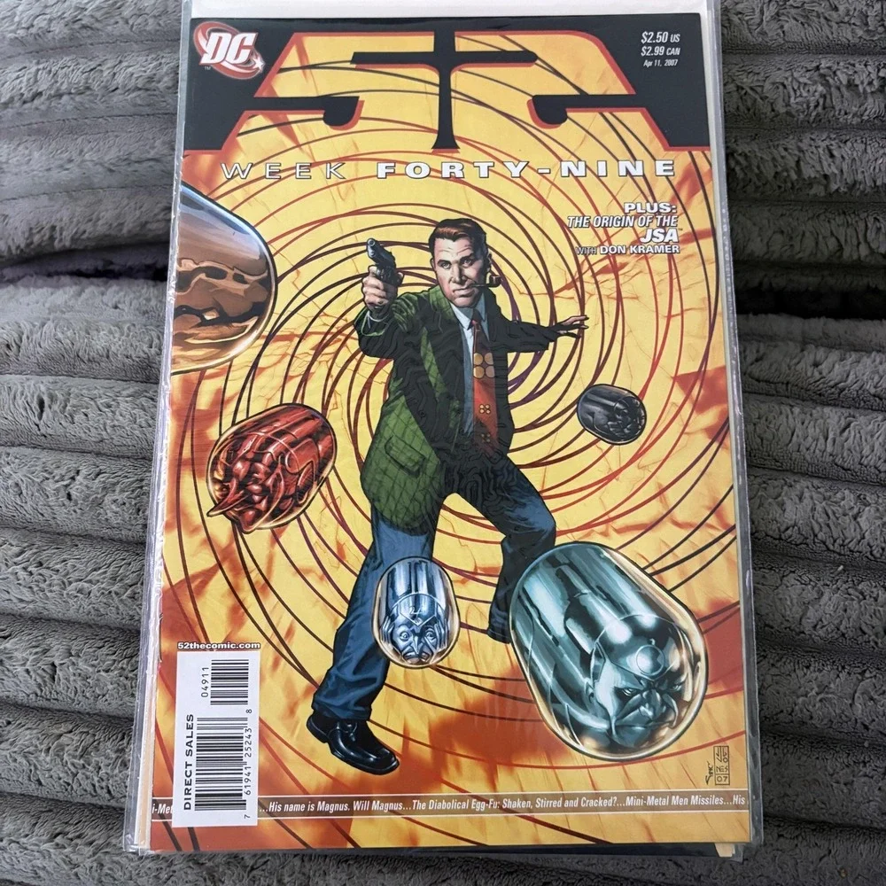 52 DC Comics Lot 13 Issues Week 40-52 2007 Black Adam Batman JSA JLA Set